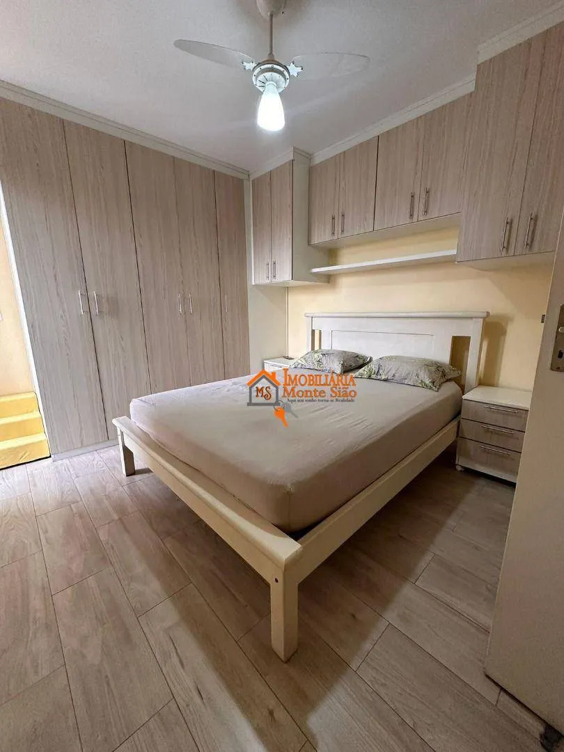 Imagem Apartamento 77m² à Venda no Parque Residence | 3 Dorms (1 Suíte) | Varanda Gourmet | Lazer Completo | Ao Lado do Shopping Maia
