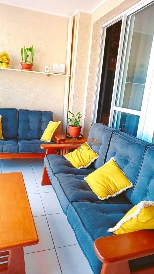 Imagem Apartamento com 3 dormitórios à venda, 86 m² por R$ 901.000,00 - Jardim Flor da Montanha - Guarulhos/SP