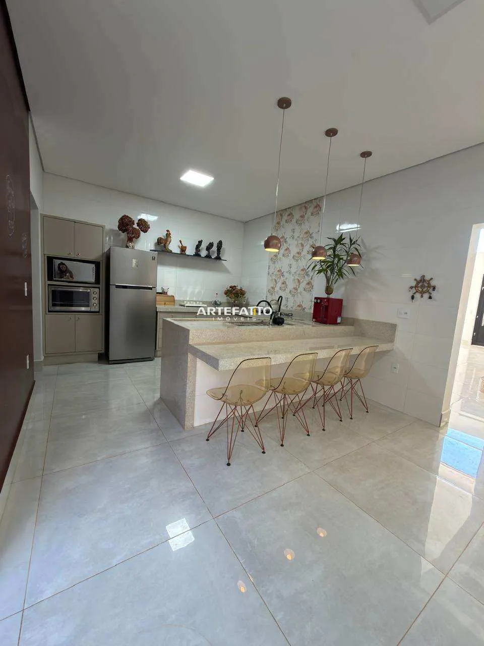 Imagem Sobrado à venda em Franca, Residencial Tellini, com 3 quartos, 208m2