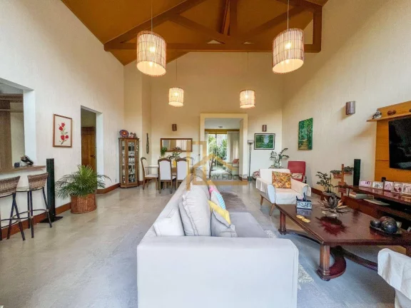 Imagem Casa Linear no Green Valley – 4 Suítes, Semi Porteira Fechada, Vista Deslumbrante e Sofisticação em Teresópolis