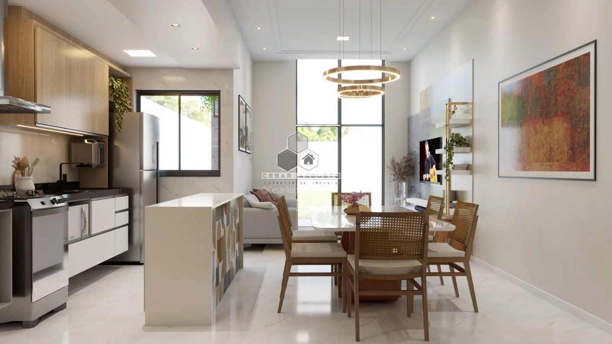 Imagem Viva Reale: Casas planas de luxo com 03 quartos a 05 minutos do centro do Eusebio