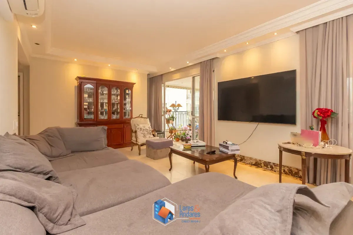 Imagem Apartamento para venda em Brooklin com 4 quartos, sendo 4 suítes, 205m²