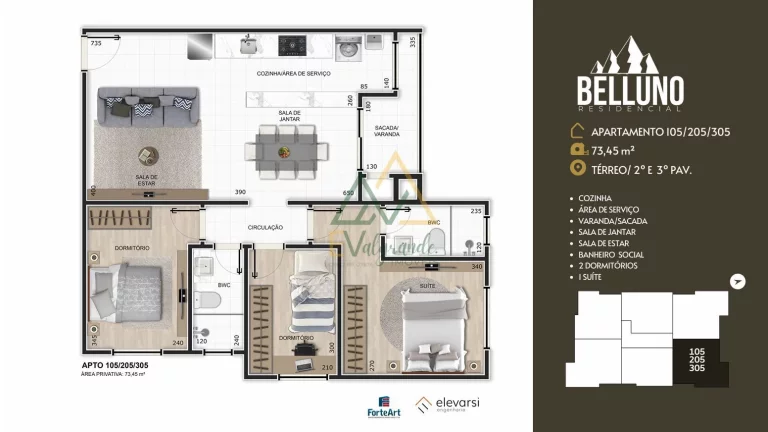 Imagem Apartamento à venda Centro Pinhais PR