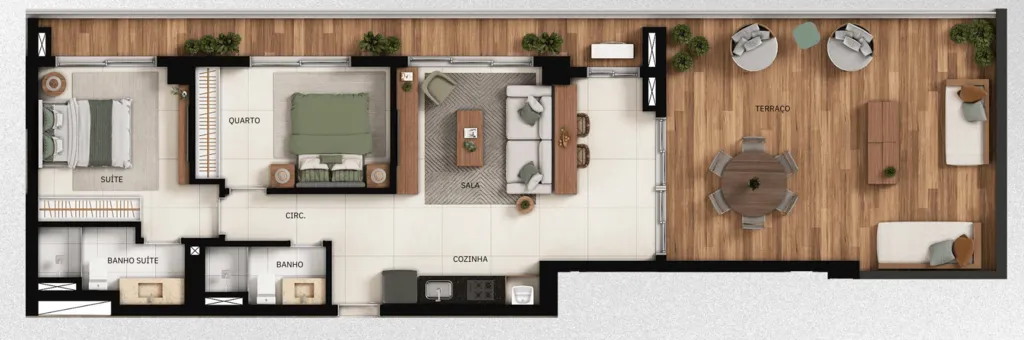 Imagem Apartamento à venda no bairro Serrinha - Goiânia/GO