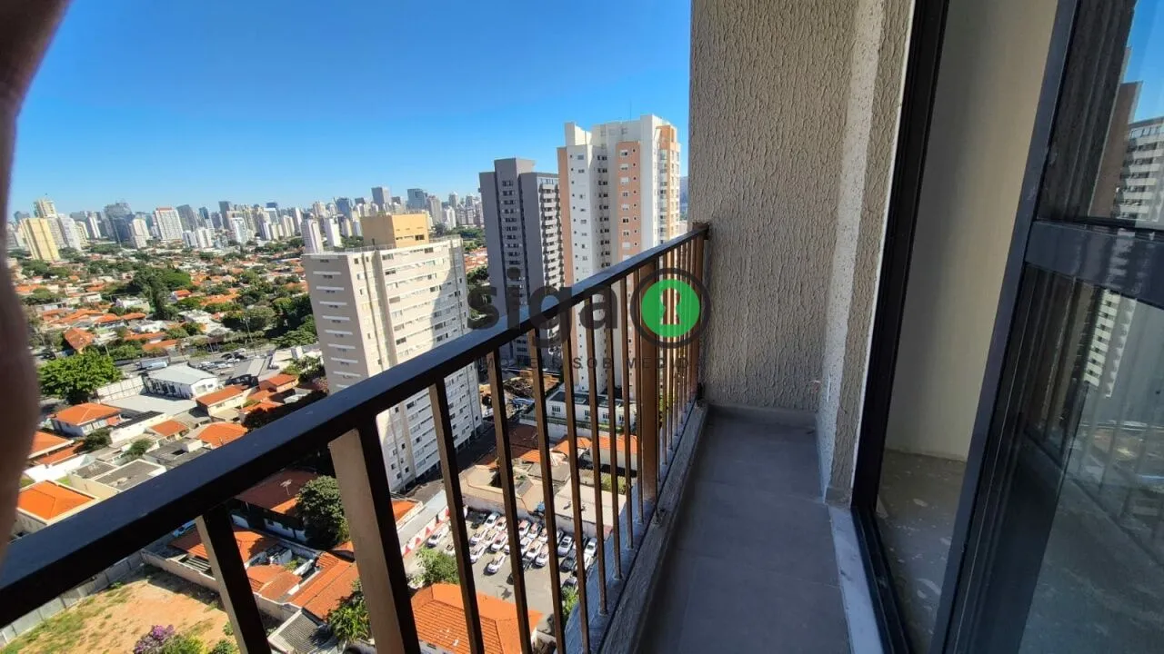 Imagem Studio 25 metros com varanda pronto para locação Airbnb na Vila Olimpia