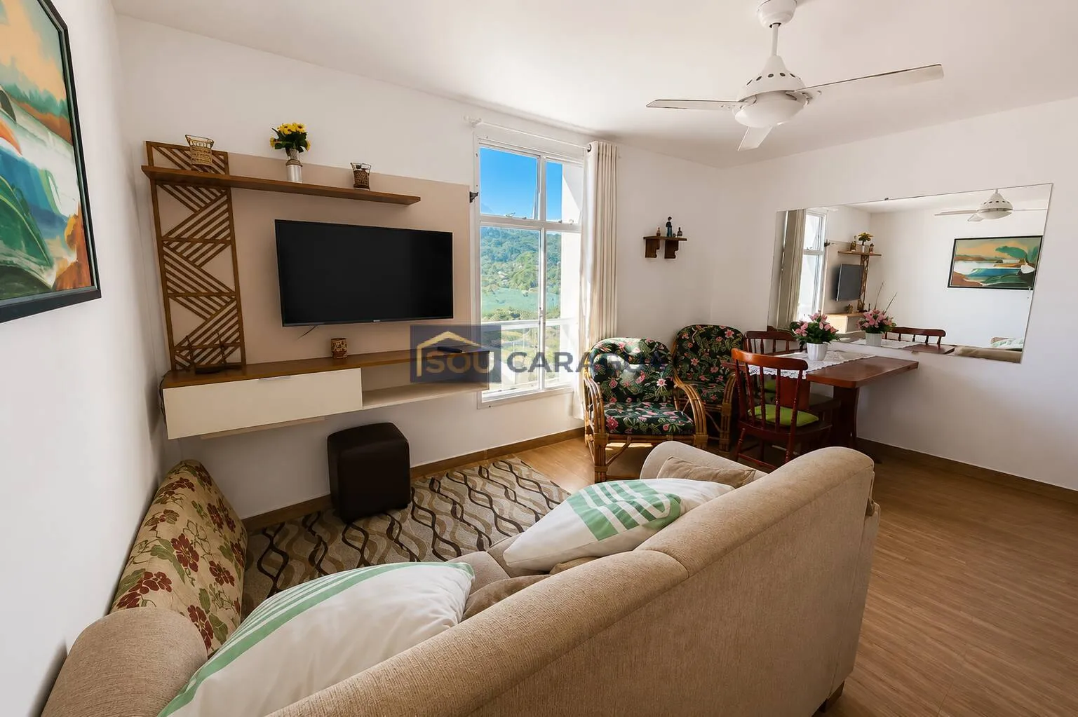 Imagem Apartamento na orla da praia com vista para o Mar na Martim de Sá - Caraguá