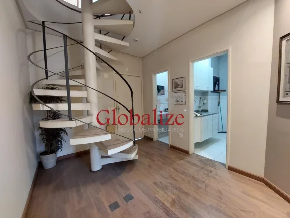 Imagem Ampla sala Duplex com 134,00m² na av: Ana Costa R$ 400,00