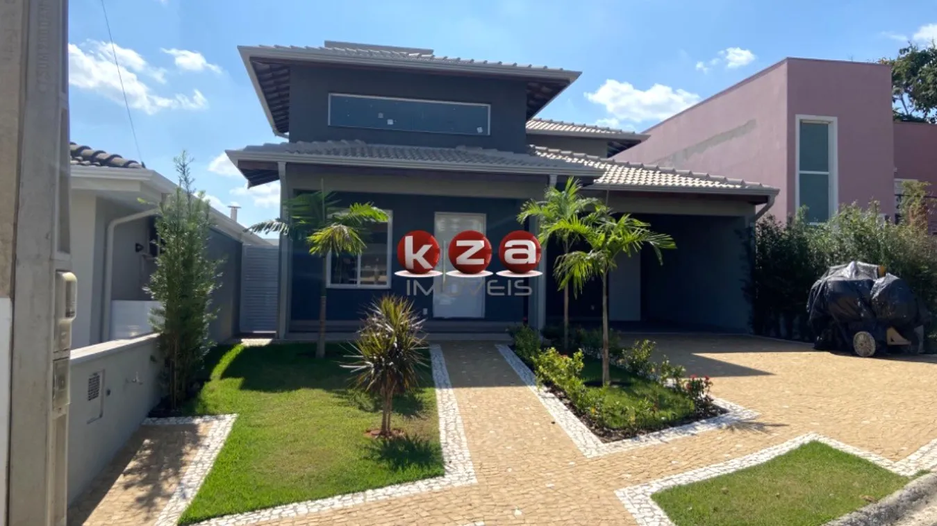 Imagem Casa em Condomínio de Alto Padrão em Valinhos-SP 3 suítes 2 salas 5 banheiros 223m² Village Santa Clara