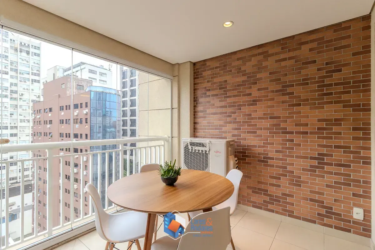 Imagem Flat para venda em Bela Vista com 2 quartos, sendo 1 suíte, 54m²