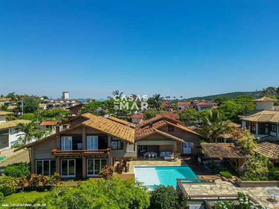 Imagem Imperdível! Casa de luxo em condomínio, 40 mts da praia de Geribá, Búzios-RJ: 5 quartos, 5 suítes, 4 salas, 6 banheiros, 4 vagas, 800m².