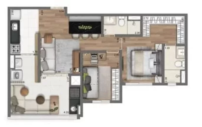 Imagem Apartamento à venda no bairro Panamby - São Paulo/SP