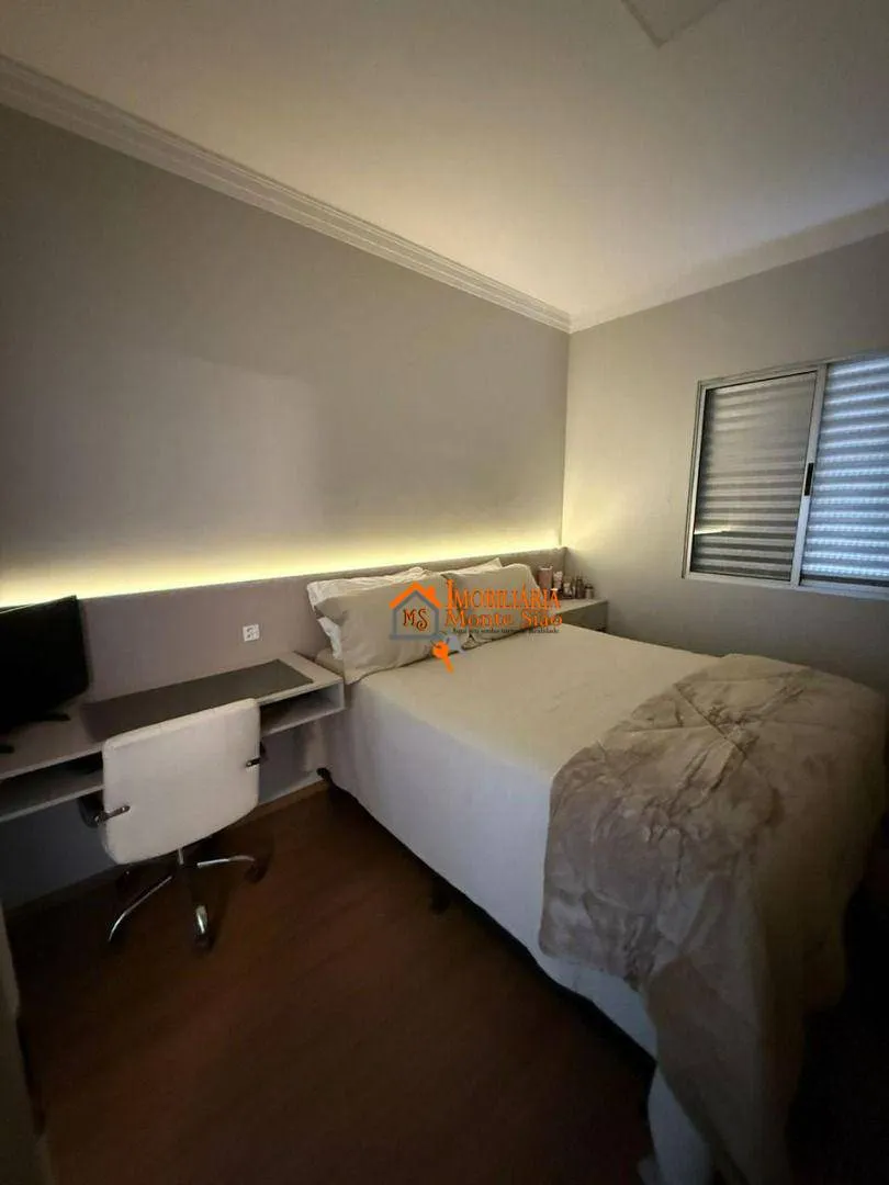 Imagem Apartamento com 2 dormitórios à venda, 62 m² por R$ 395.000,00 - Cocaia - Guarulhos/SP