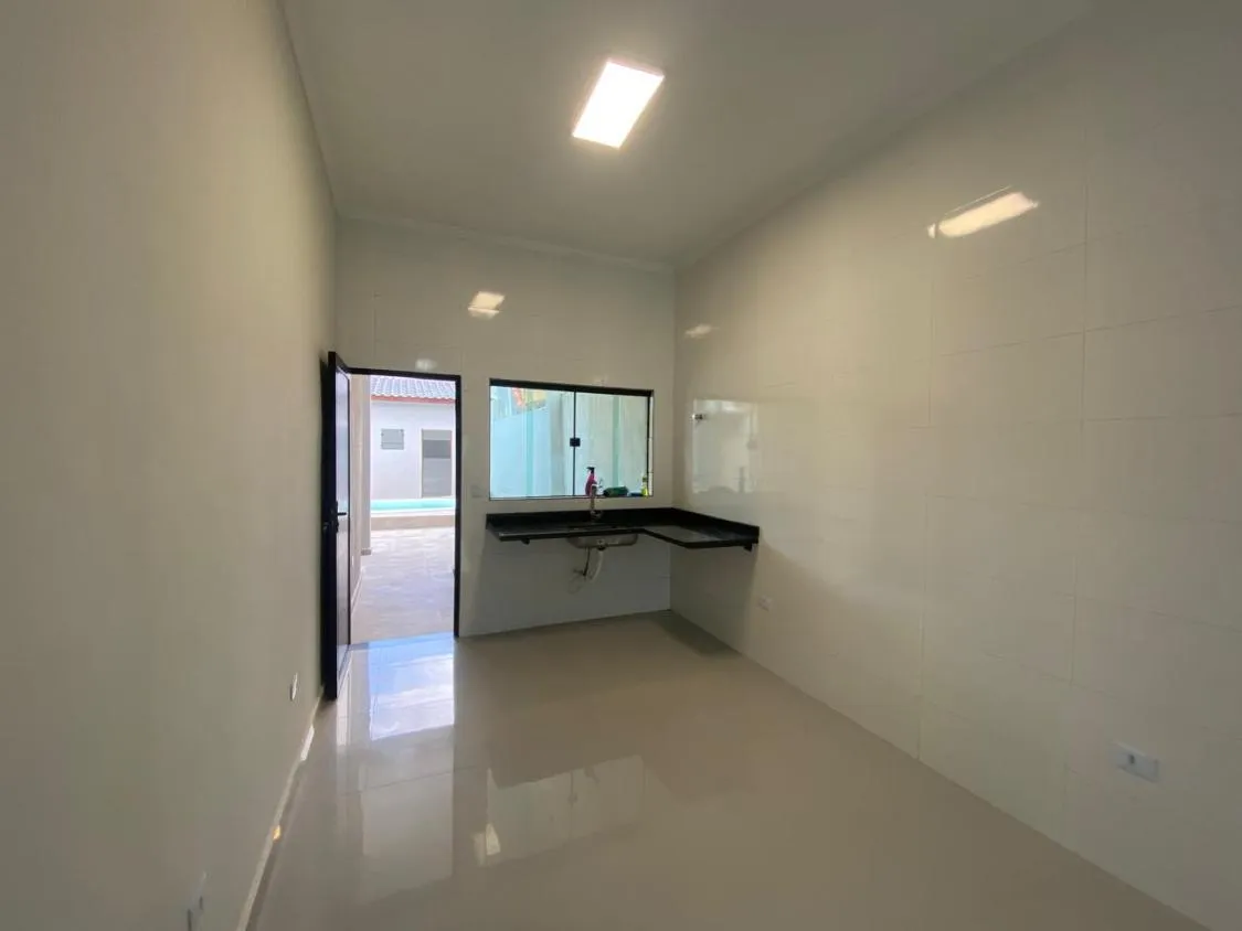 Imagem CASA NOVA COM PISCINA COM EDICULA NO CIBRATEL II EM ITANHAEM