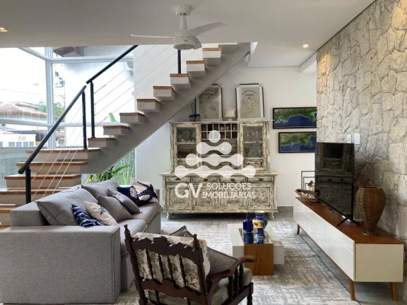 Casa com 4 dormitórios para alugar, por R$ 1.000 A DIÁRIA- Condomínio Capitanias - Ubatuba/SP