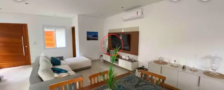Imagem CAMBURY, LOCAÇÃO TEMPORÁRIA.CASA COM 3 SUÍTES DENTRO DE CONDOMÍNIO, PRÓXIMO A PRAIA COM PISCINA PRIVATIVA E AREA GOURMET