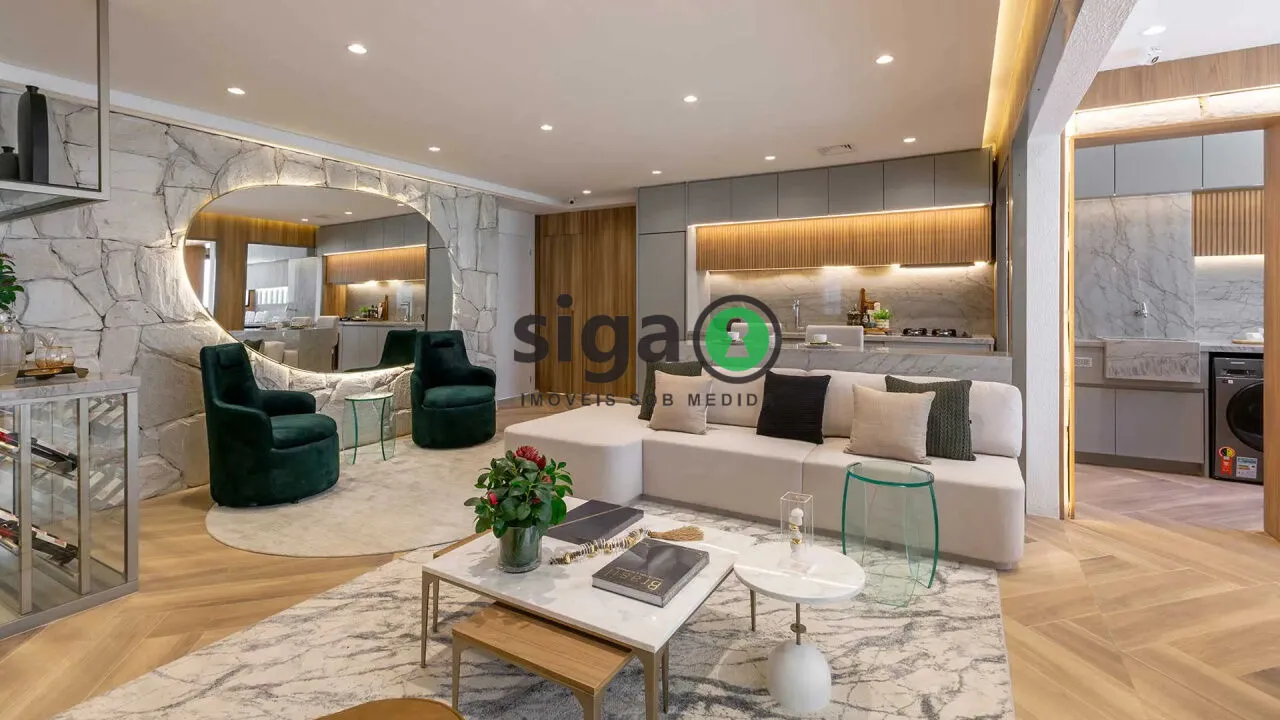 Imagem Apartamento à venda no Brooklin ? 100m², 3 dormitórios, 2 vagas com quadra de Tênis!