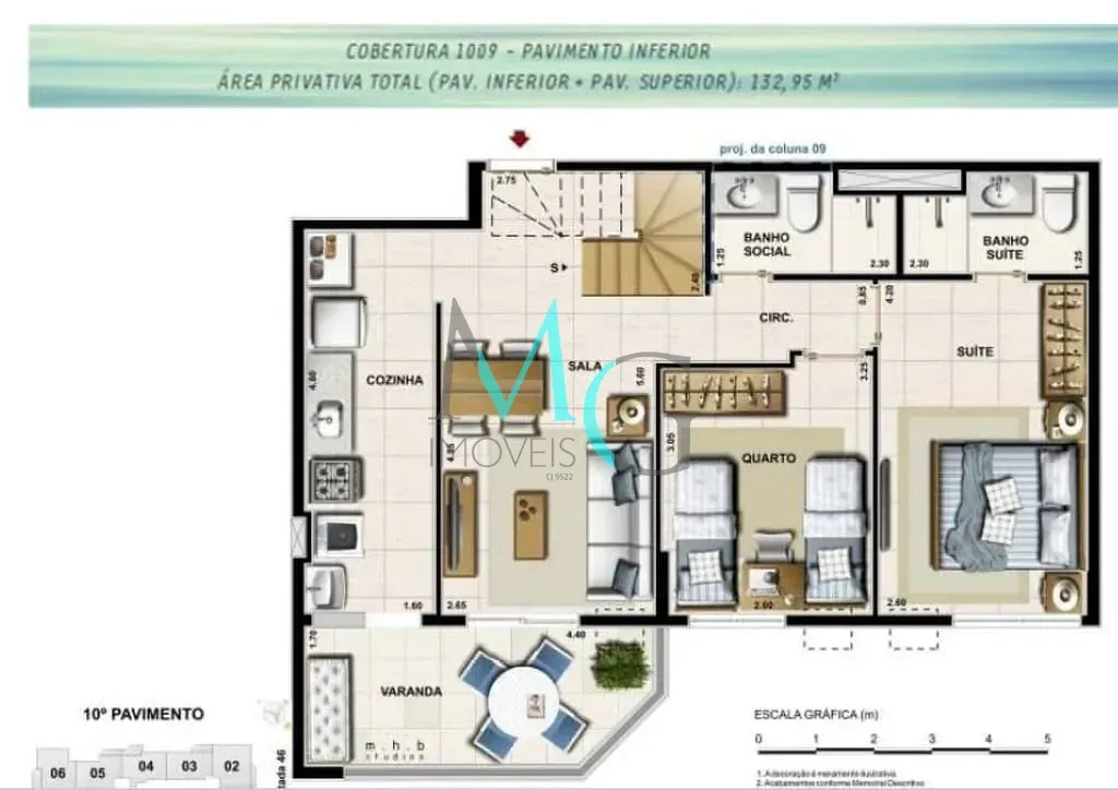 Imagem Apartamento à venda 3 Quartos 1 Suite 1 Vaga 82.04M² Recreio dos Bandeirantes Rio de Janeiro - RJ