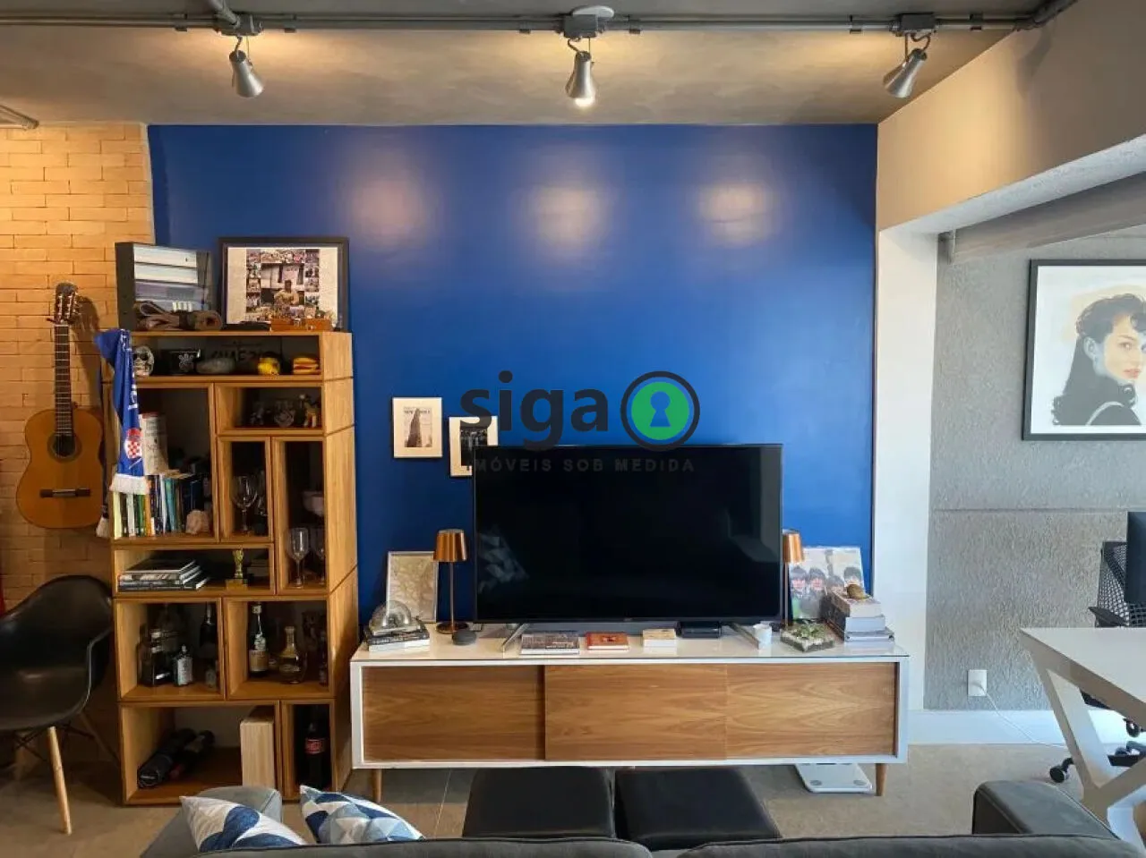 Imagem Apartamento á venda no Brooklin, de 45m, 1 quarto e 1 vaga.
