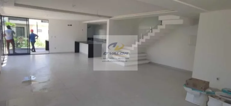 Imagem Vendo Casa Nova, em Condomínio Fechado, com 205m², 4 suítes, terraço gourmet e 3 vagas