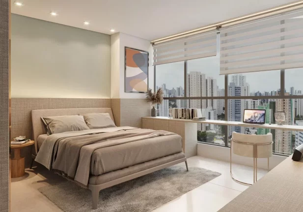 Imagem Apartamento para Venda em Recife, Tamarineira, 3 dormitórios, 3 suítes, 1 banheiro, 2 vagas