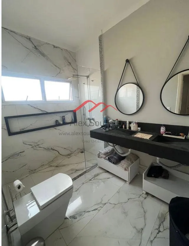 Imagem Sobrado em Condomínio para Venda em Sumaré, Residencial Real Parque Sumaré, 4 dormitórios, 3 suítes, 5 banheiros, 4 vagas