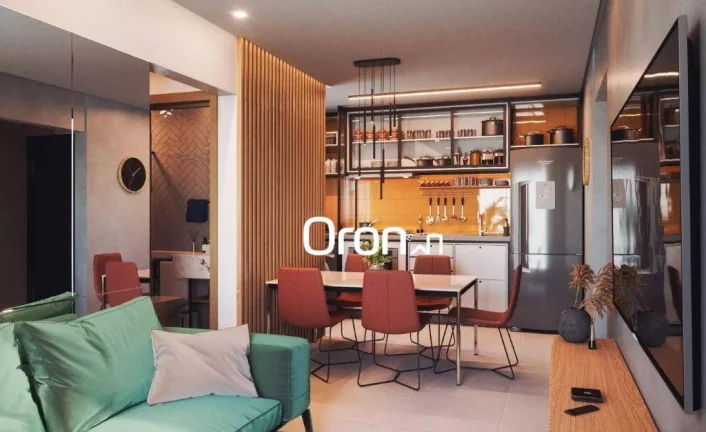 Imagem Apartamento com 2 dormitórios à venda, 53 m² por R$ 360.000,00 - Parque das Nações - Aparecida de Goiânia/GO