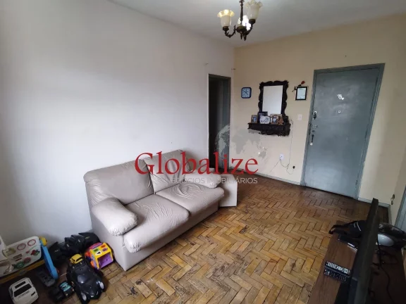 Imagem Apartamento à venda com 2 dormitórios e 1 vaga no bairro da Vila Mathias em Santos por R$ 290.000,00