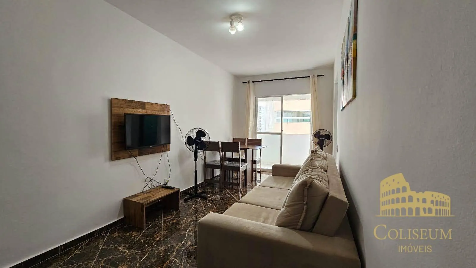 Imagem Apartamento com 1 dormitório à venda, 50 m² por R$ 315.000,00 - Aviação - Praia Grande/SP