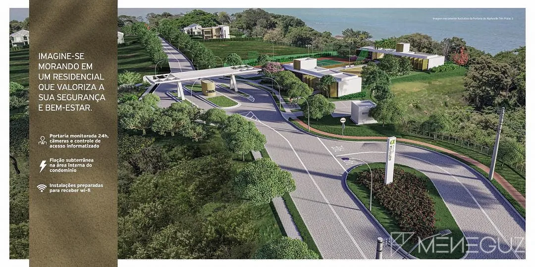 Imagem Lote a venda no Alphaville 3 praias, fase 03, com vista para o mar em oportunidade