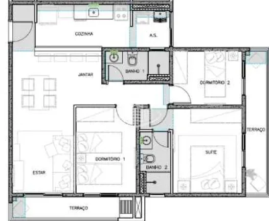 Imagem Apartamento Padrão
