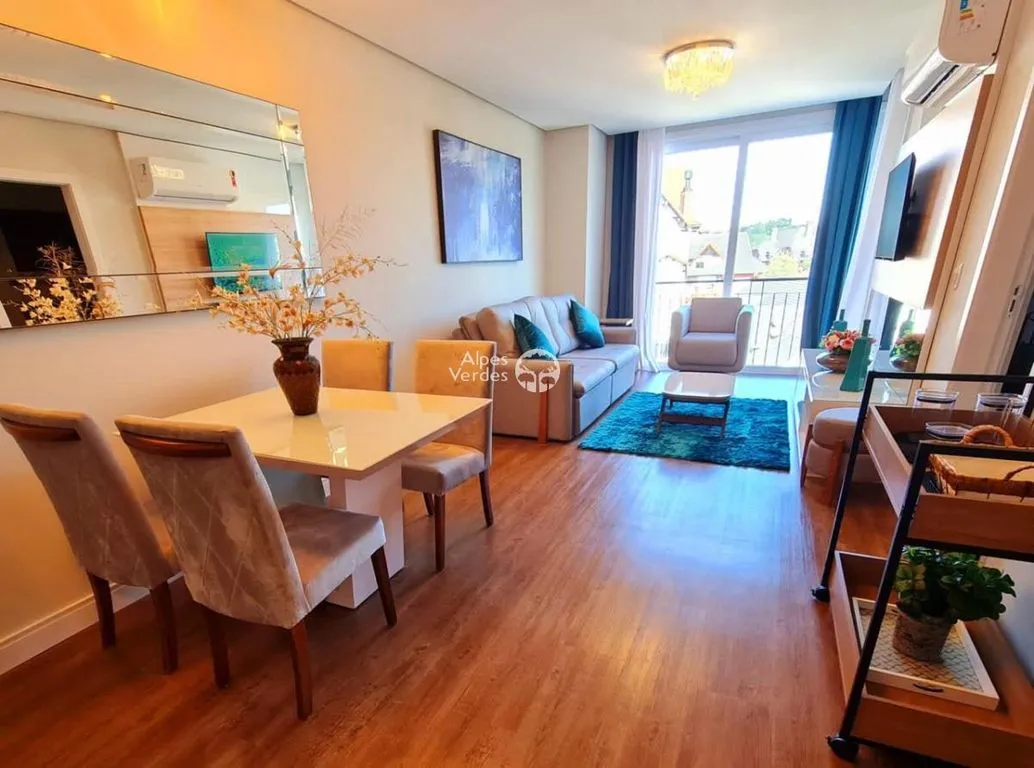 Imagem Encantador Apartamento de 1 Quarto à Venda em Gramado Centro 74m2