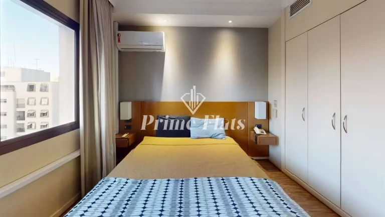 Imagem Flat disponível para venda no The World Executive Flat na Vila Olímpia, com 30m², 1 dormitório e 1 vaga de garagem