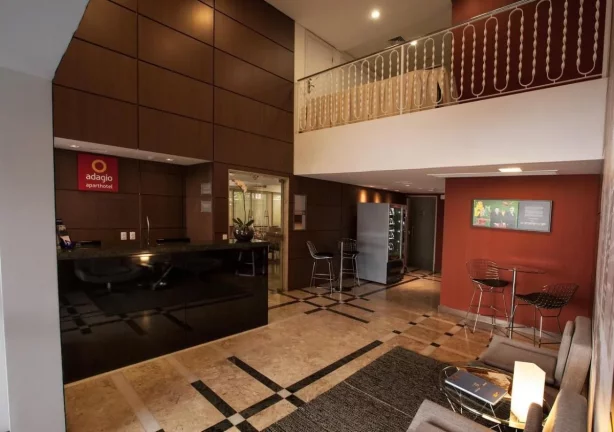 Imagem Flat disponível para venda no Condomínio Edifício The Town Flat Service, com 33m², 1 dormitório e 1 vaga