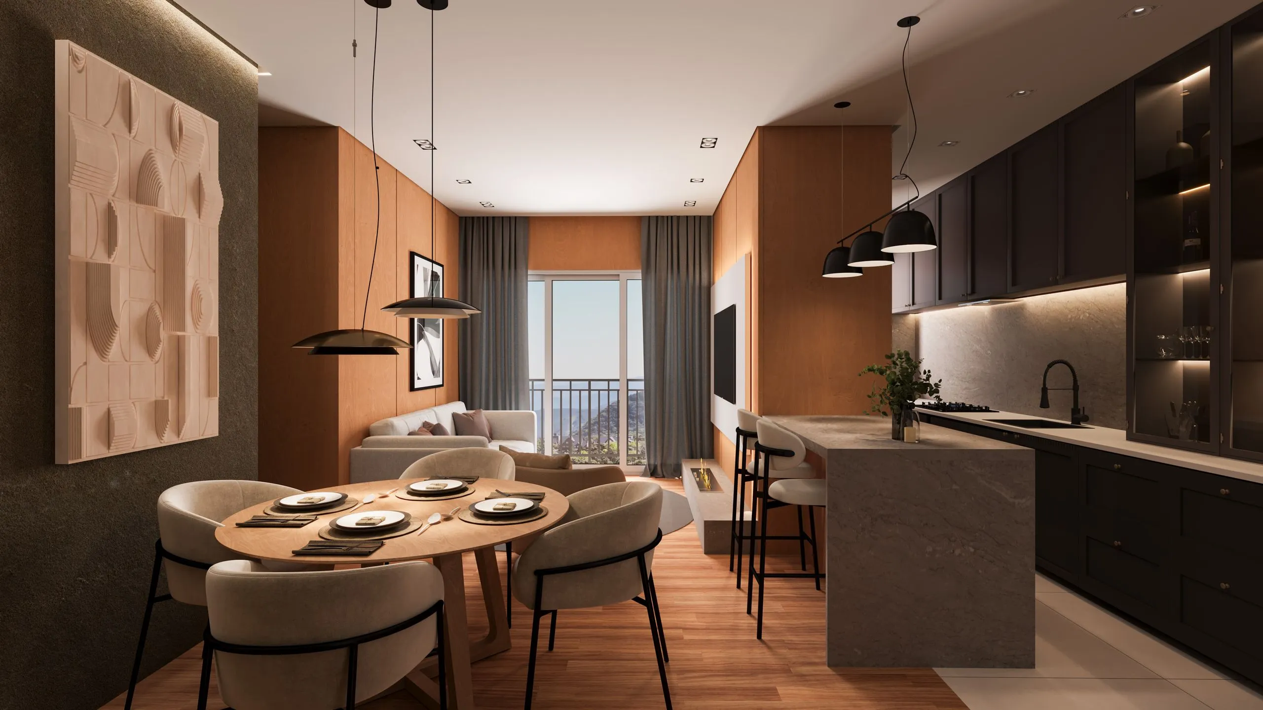 Imagem Apartamento à venda em Gramado, Vila Suíça, com 2 quartos, 99.03m2