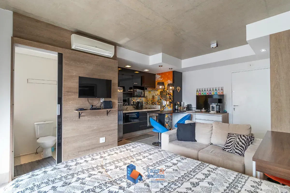 Imagem Apartamento para venda em Vila Olímpia com 1 quarto, 35m²