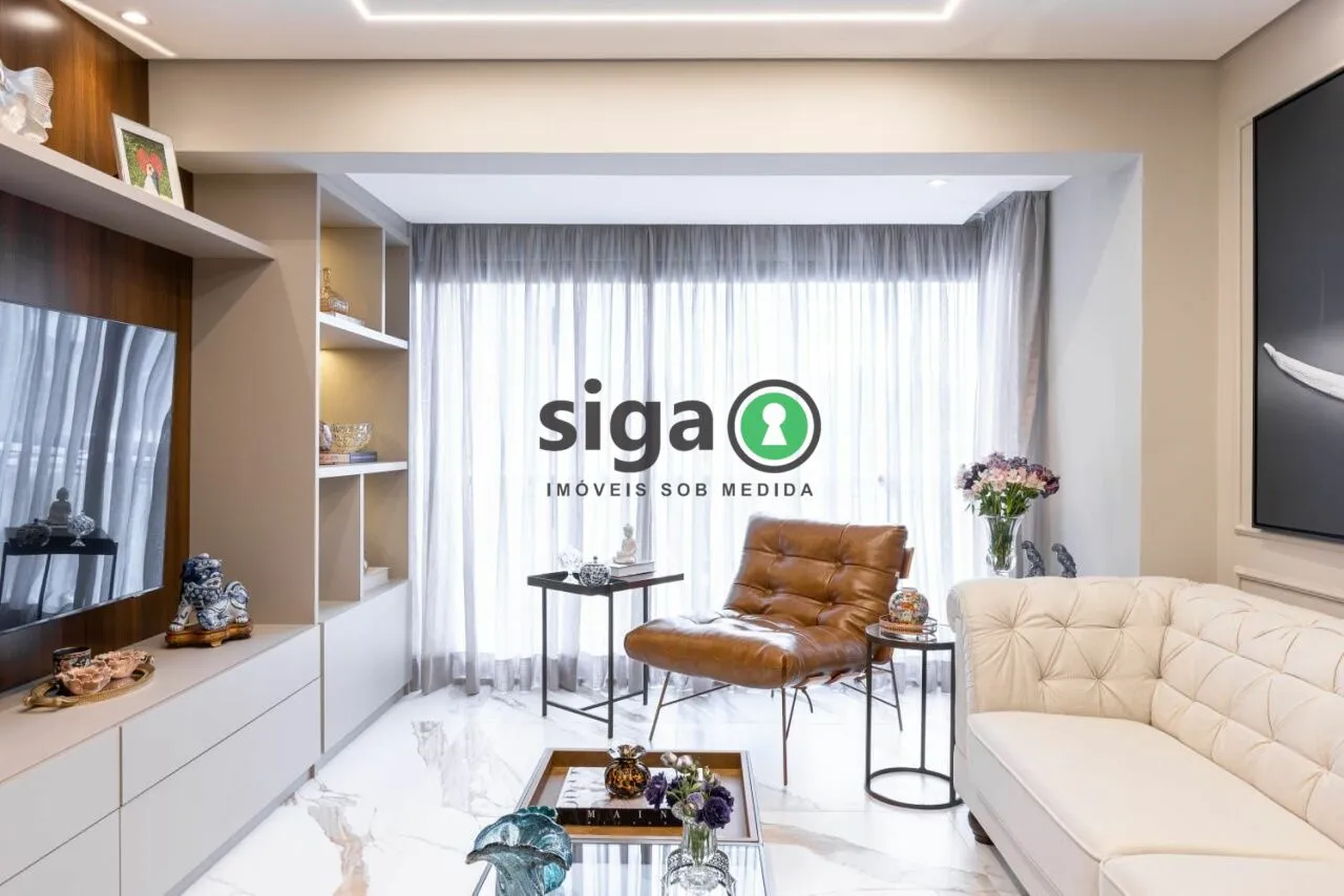 Imagem Apartamento para locação 100m² com 2 vagas localizado no Brooklin/SP