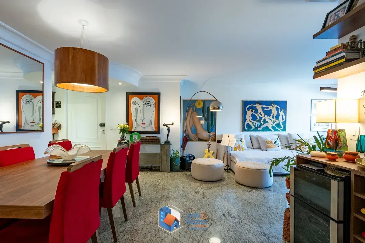 Imagem Apartamento para venda em Real Parque com 3 quartos, sendo 1 suíte, 133m²