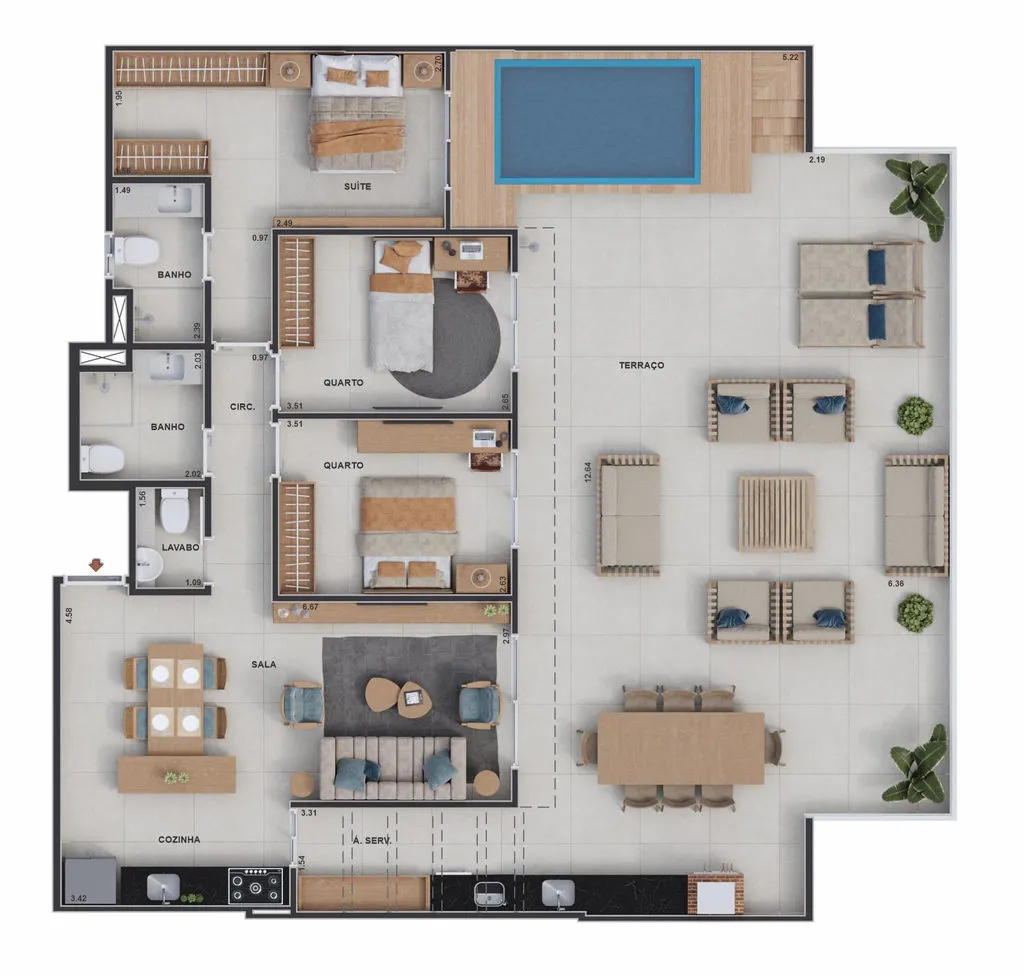 Imagem Fevereiro Botafogo Living - Fevereiro Botafogo Living