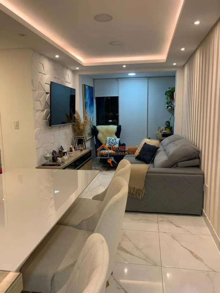 Imagem Apartamento com 2 dormitórios à venda, 57 m² por R$ 480.000,00 - Vila Galvão - Guarulhos/SP