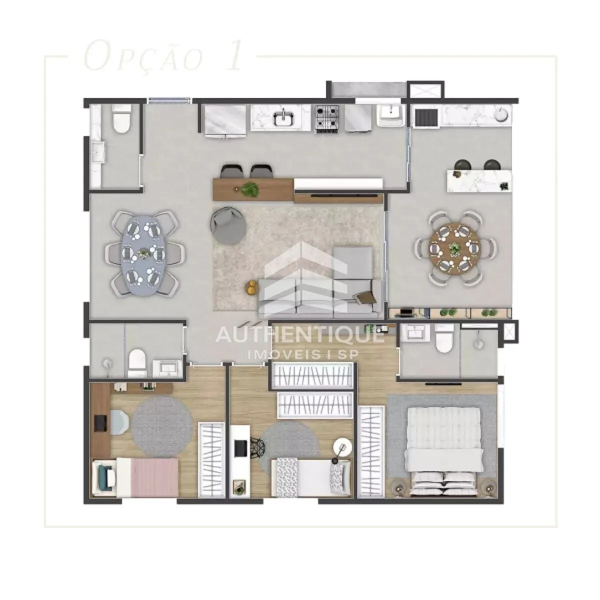 Imagem GIARDINO GOLF RESIDENZIALE VILA SAO FRANCISCO - Apartamento no bairro Vila São Francisco à venda