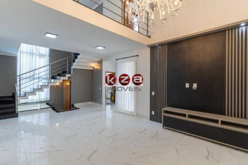 Imagem Casa de luxo à venda em condomínio exclusivo em Paulínia-SP: 4 quartos, 2 suítes, 2 salas, 5 banheiros, 4 vagas - 325m² de área.