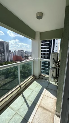Imagem Apartamento Duplex para locação em Moema, com 2 quartos, 1 sala, 2 vagas.