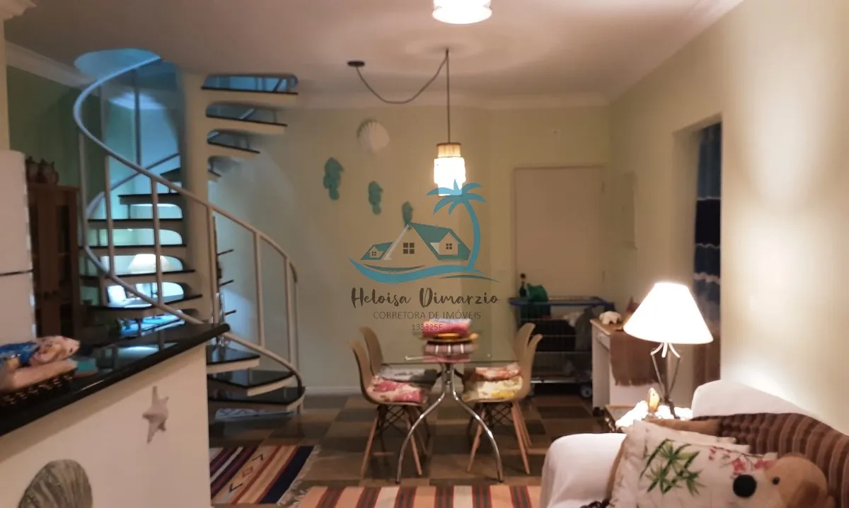 Imagem Cobertura duplex com piscina privativa à venda na Praia das Toninhas em Ubatuba