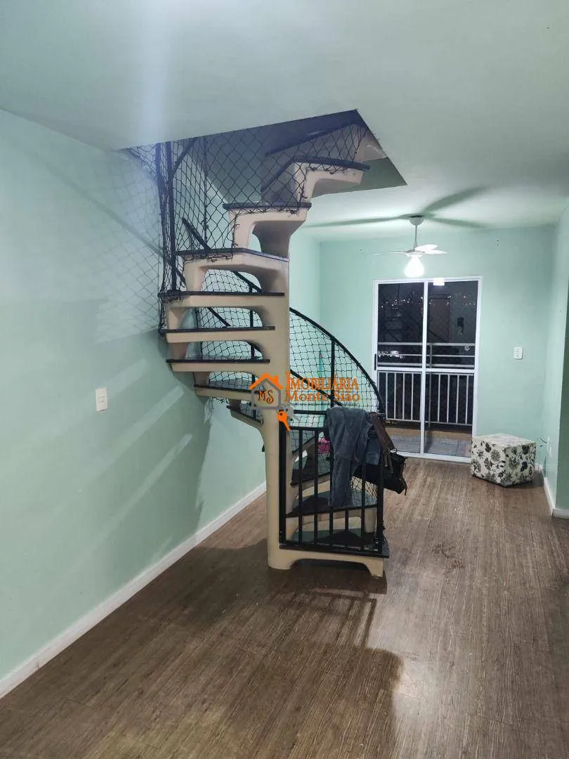 Imagem Apartamento Duplex com 3 dormitórios à venda, 94 m² por R$ 341.000,00 - Jardim Presidente Dutra - Guarulhos/SP