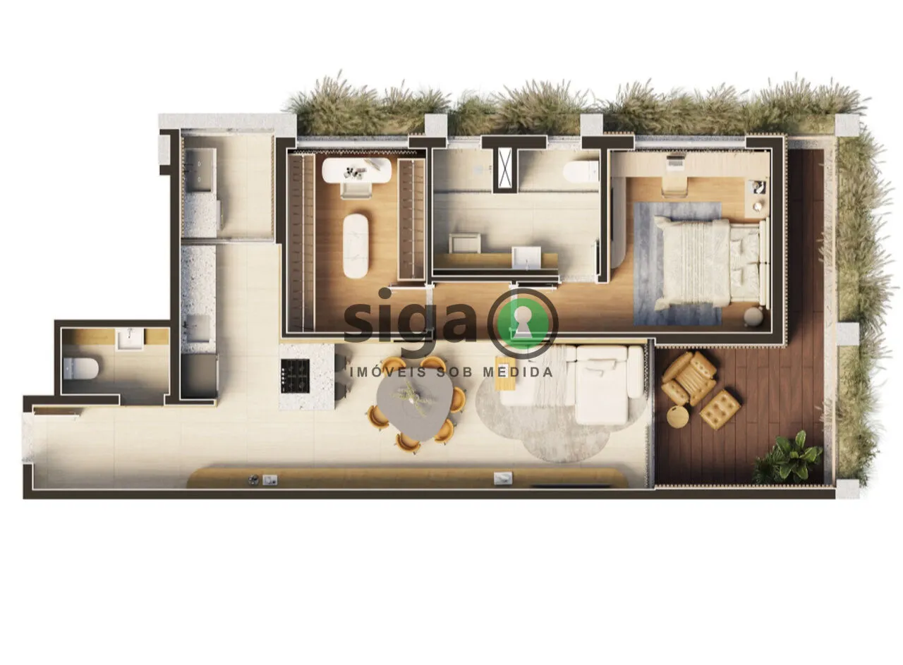 Imagem Apartamento de 86m² no Alto da Lapa, exclusividade e qualidade de vida