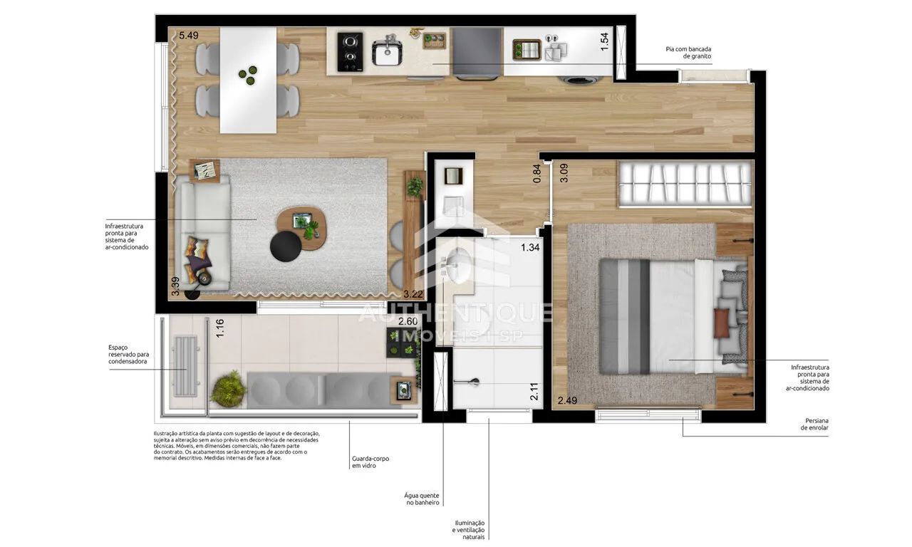 Imagem AP Carinas Moema - Apartamento à venda em São Paulo/SP