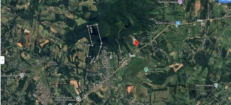 Imagem Sítio para Venda - 270000m²,rua beco dos fraga, Itacolomi