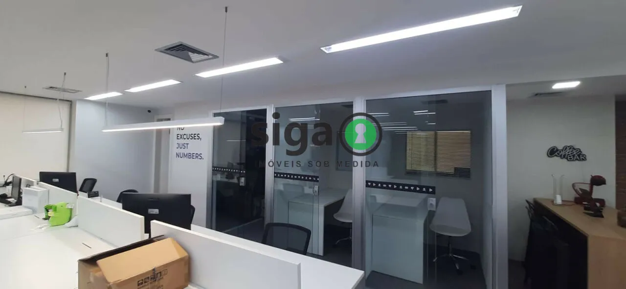 Imagem Laje Corporativa Pronta para Uso com 244m² e Estrutura Completa.