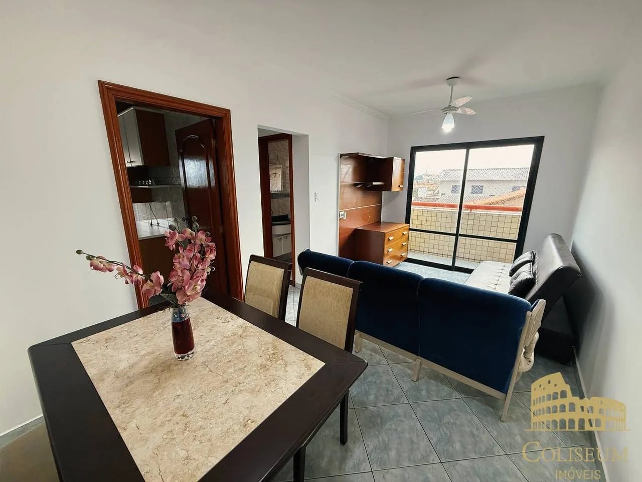 Imagem Apto 1 Dorm, 50mts da Praia, Sauna e Piscina R$ 320.000 - Maracanã