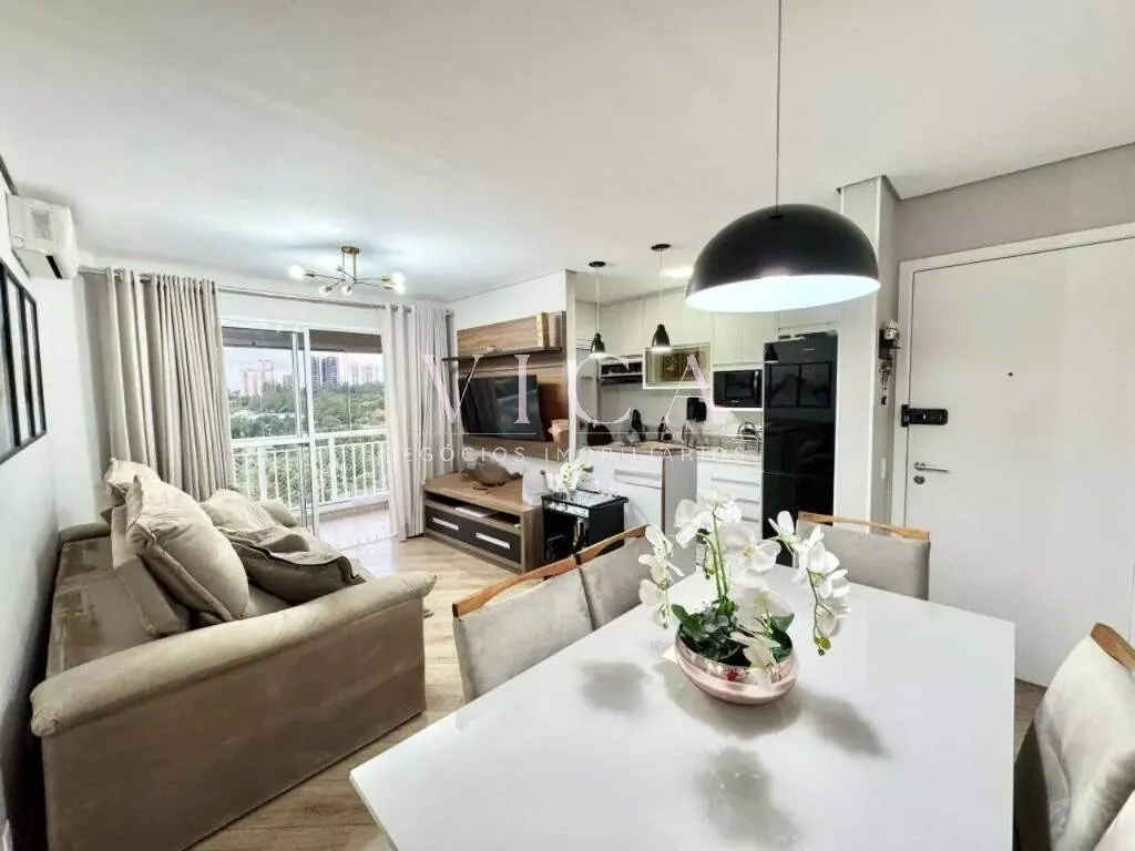 Imagem HIT Alphaville|Apartamento mobiliado 66m² 2 dorm 1 suite | R$ 5.900,00/mês